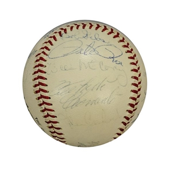 1969 National League All-Star Team Signed Baseball With 19 Signatures Including Roberto Clemente